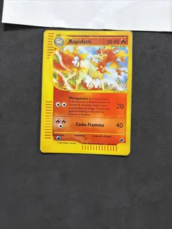 Pokemon Card Rapidash 62/165 Expedition -Ita-Holo Reverse-Exc! - Image 3