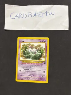 Pokemon Card Mew 47- Eng-No Holo-Nm! - Image 1