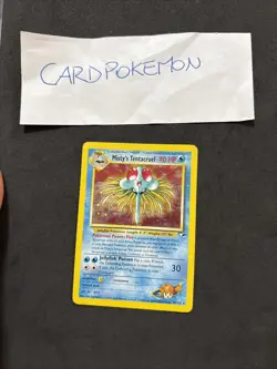Pokemon Card Misty’s Tentacruel 10/132 gym Challenge Holo-Eng-exc! - Image 1