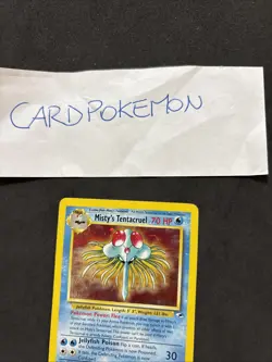 Pokemon Card Misty’s Tentacruel 10/132 gym Challenge Holo-Eng-exc! - Image 2