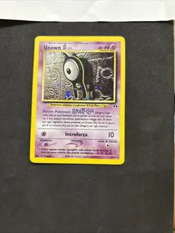 Pokemon Card Unown 14/75- Set Neo discovery-Ita-Holo-Good! - Image 3