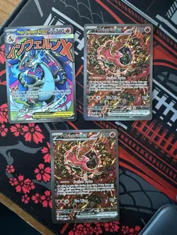 Pokemon Mega Charizard X EX + Oricorio EX X 2 Pokemon TCG UPC Promo - Image 1