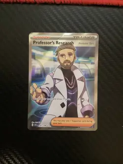 Professor's Research 241/198 (Professor Turo) Scarlet & Violet Pokemon TCG NM - Image 1