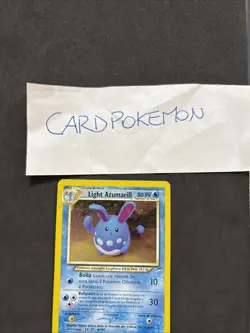 Pokemon Light Azumarill 13/105 - set Neo Destiny-ita-Holo-Good! - Image 2