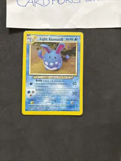 Pokemon Light Azumarill 13/105 - set Neo Destiny-ita-Holo-Good! - Image 3