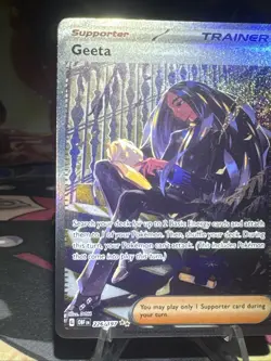 Geeta SIR 226/197 SV03: Obsidian Flames Pokemon TCG NM Holo - Image 3