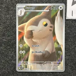 Furret - 168/159 IR - SV09: Journey Together (JTG) Pokemon TCG NM - Image 1