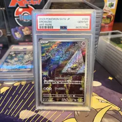 2023 POKEMON JAPANESE SV1V-VIOLET ex 086 DROWZEE ART RARE PSA 10 - Image 1