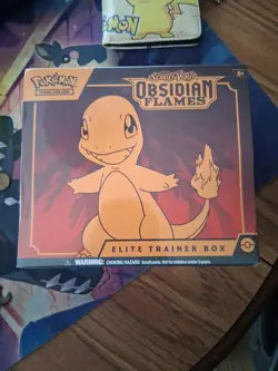 Pokemon Obsidian Flames Elite Trainer Box ETB New Sealed (Damaged) - Image 1