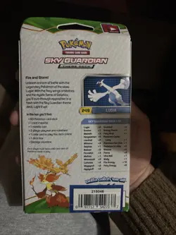 Pokemon Fates Collide - Sky Guardian Theme Deck - Lugia Holo - SEALED - Image 2