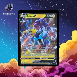 Carte Pokemon Raikou V 048/172 Epee et Bouclier Stars Etincelantes FR - Image 1