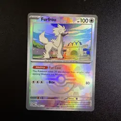 Pokemon TCG Furfrou (Poke Ball Pattern) 088/131 Sv: Prismatic Evolutions Holo NM - Image 1