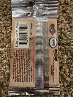 1999 Pokemon WOTC Fossil booster pack long crimp Aerodactyl art factory seal - Image 3