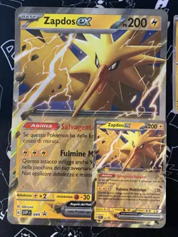 Pokemon • lotto Jumbo ZAPDOS EX • Promo • ITALIANO • 151 Near Mint NM HOLO - Image 3