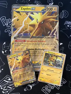 Pokemon • lotto Jumbo ZAPDOS EX • Promo • ITALIANO • 151 Near Mint NM HOLO - Image 4