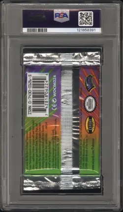 GIOVANNI GYM CHALLENGE UNLIMITED BOOSTER PACK PSA 9 MINT SEALED Pokemon TCG 2000 - Image 3