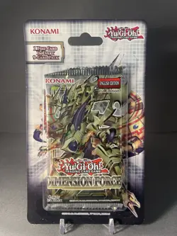 Konami Yu-Gi-Oh! TCG Dimension Force Blister Pack - Factory Sealed - Image 1