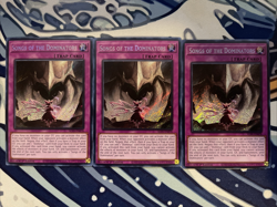 Yugioh Songs of the Dominators Secret Rare ALIN-EN078 Near Mint x3 - Image 1
