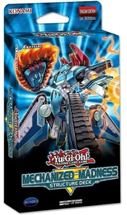 YuGiOh TCG Mechanized Madness Structure Deck 83717848806 - Image 1