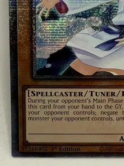 Yu-Gi-Oh! Effect Veiler RA01-EN003 Quarter Century Secret Rare (QCR) 1st Ed NM - Image 5