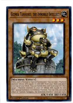 3x Gizmek Taniguku, the Immobile Intellect | MP22-EN132 | Yu-Gi-Oh! TCG - Image 1