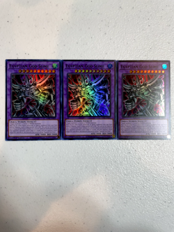 yugioh egyptian god slime super rare 3x ra01-en029 playset RA01 - Image 1