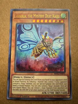 Gadarla, the Mystery Dust Kaiju BROL-EN074 Brothers of Legend 1st Edition Yugioh - Image 1