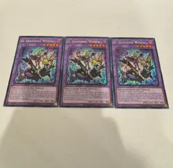 yugioh el shaddoll winda secret rare 3x ra04-en052 ra04 - Image 1
