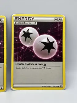 Pokemon Card - Double Colorless Energy - 114/124 - Fates Collide X3 Reg Poor - Image 4