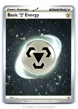 Metal Energy SVE008 - Cosmos Holo Pokemon Card - 3 Swirls 🌀 - Image 1