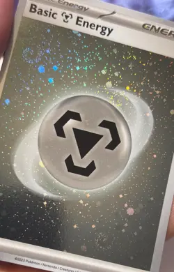 Metal Energy SVE008 - Cosmos Holo Pokemon Card - 3 Swirls 🌀 - Image 3