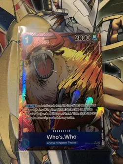 Who’s Who OP04-051 R Alt Art One Piece Card Game - Image 1