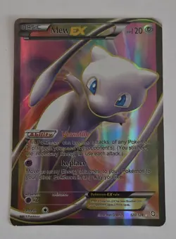 Mew Ex Holo Rare 120/124 Excellent Condition Pokemon Card Lightly Played TCG - Image 1