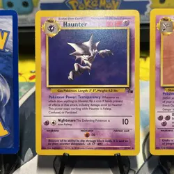 Pokemon TCG Fossil Gastly Haunter Gengar Non Holo Rare Pokemon Card Bundle LP - Image 4