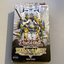 Konami Yu-Gi-Oh! Trading Card Game Wave of Light Structure Deck - NOS - Image 1
