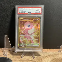 Pokemon Card 151 Mew EX 208/165 Ultra Rare Gold UR SV2a Japanese PSA 10 Gem Mint - Image 1