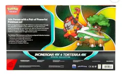 Pokemon Trading Card Game Incineroar ex and Torterra ex Special Collection Box - Image 2