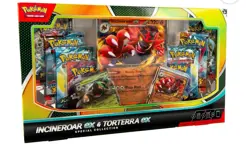 Pokemon Trading Card Game Incineroar ex and Torterra ex Special Collection Box - Image 3