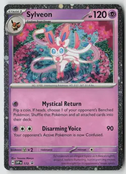 Sylveon - (Cosmos Holo) 172 - SV: Scarlet & Violet Promo Cards Holo - PTCG - Image 1