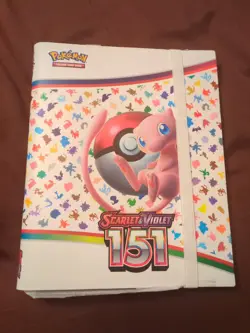Pokemon Scarlet & Violet 151 - Mew Binder - Binder Only NO CARDS - Image 1