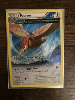 Pokemon Card TCG Fearow XY57 Holo Promo - Black Star - XY Series 2015 - Image 1