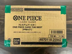 One Piece Card Game Premium THE BEST PRB-01 Case Japanese New Sealed - Image 1