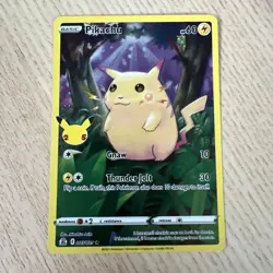 Pikachu 5/25, NM Full Art Holo, Pokemon Celebrations 25th Anniversary TCG Card - Image 1