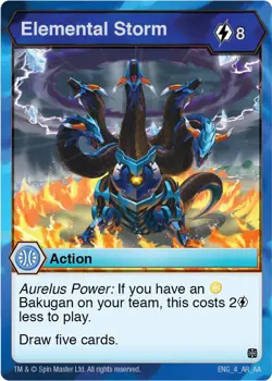 Bakugan Cards Age of Aurelus Battle Brawlers Sega Toys Planet Complete your Deck - Image 5