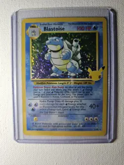 Pokemon TCG Card Blastoise 2/102 Celebrations 25th Anniversary Holo NM-M - Image 1
