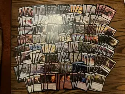 Mtg Cat Card Lot x200 Magic the Gathering Cat Type Cards Mtg Cats - Image 1