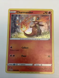 Charmander SWSH092 SWSH: Sword & Shield Promo Cards Holo. - Image 1