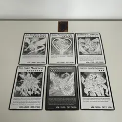 YuGiOh - DUOV Bundle Promo Oversized Big Jumbo Card - 6 Cards - Image 2