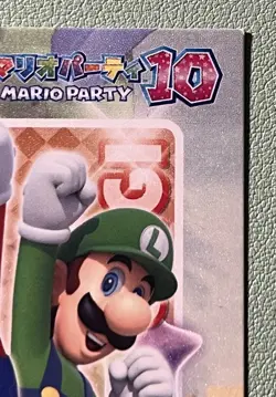 Mario Party 10 Mario and Luigi Card Nintendo Japanese TCG U.S Seller - Image 4