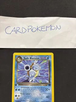 Pokemon Card Dark Blastoise 20/82 1ST-Team Rocket-Ita-No Holo-exc/nm! - Image 2